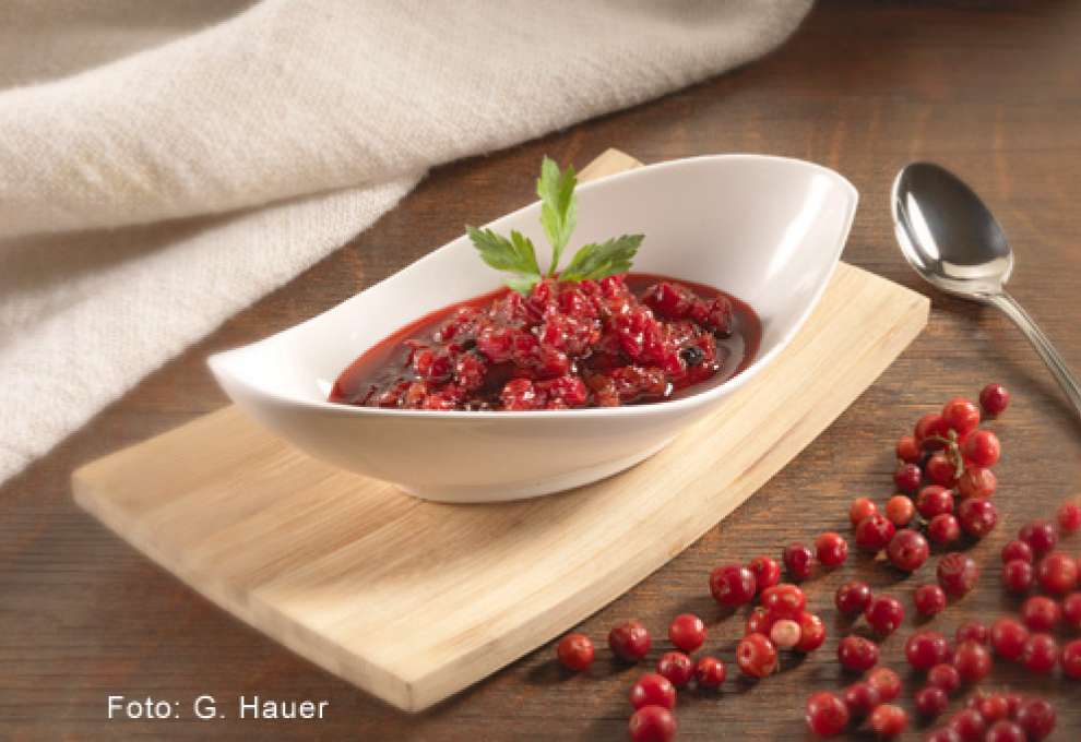 Preiselbeer-Chutney » herzhafte Gerichte &amp; Speisen
