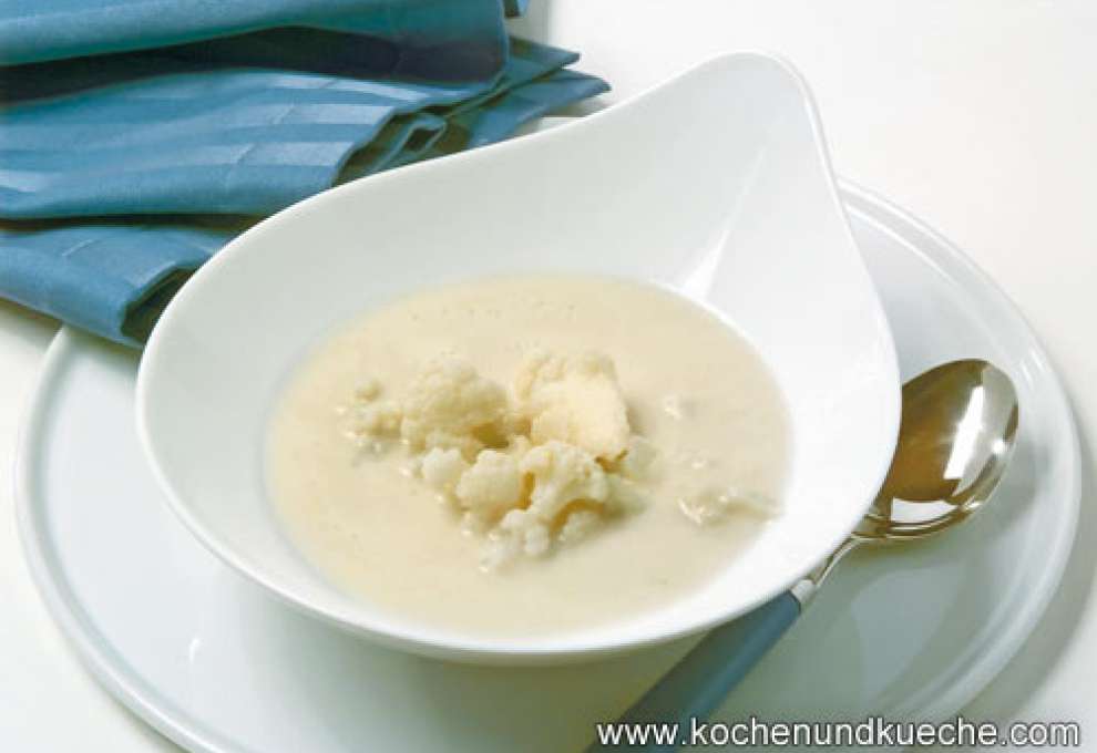 Bild zu: Karfiolcreme-Suppe 