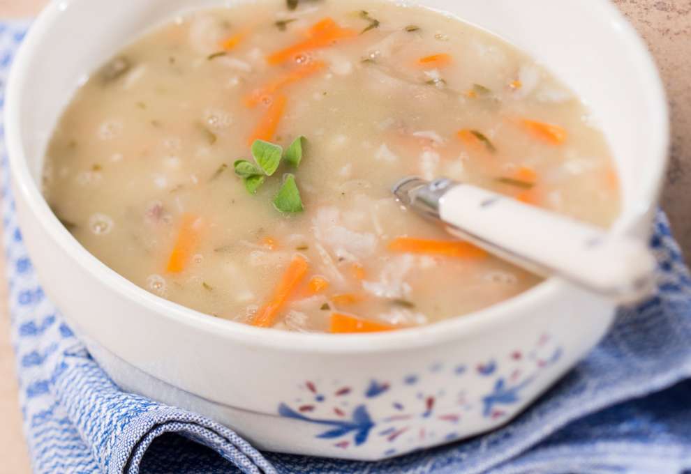 Steirische Klachelsuppe