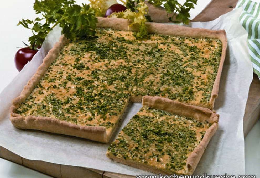 Kräuterkuchen » herzhafte Gerichte &amp; Speisen