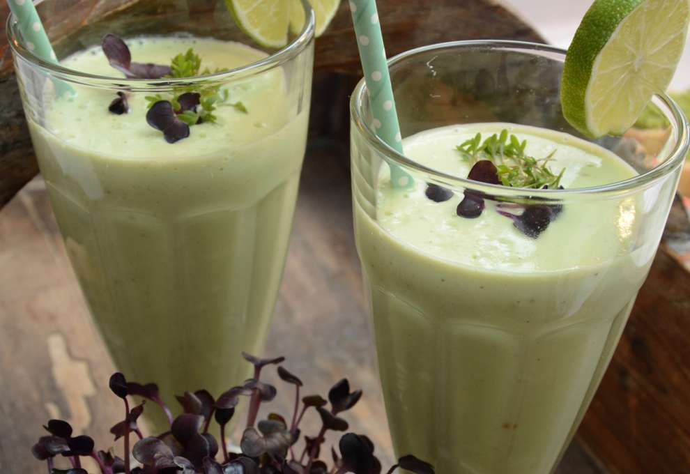 Grüner Vitaminshake