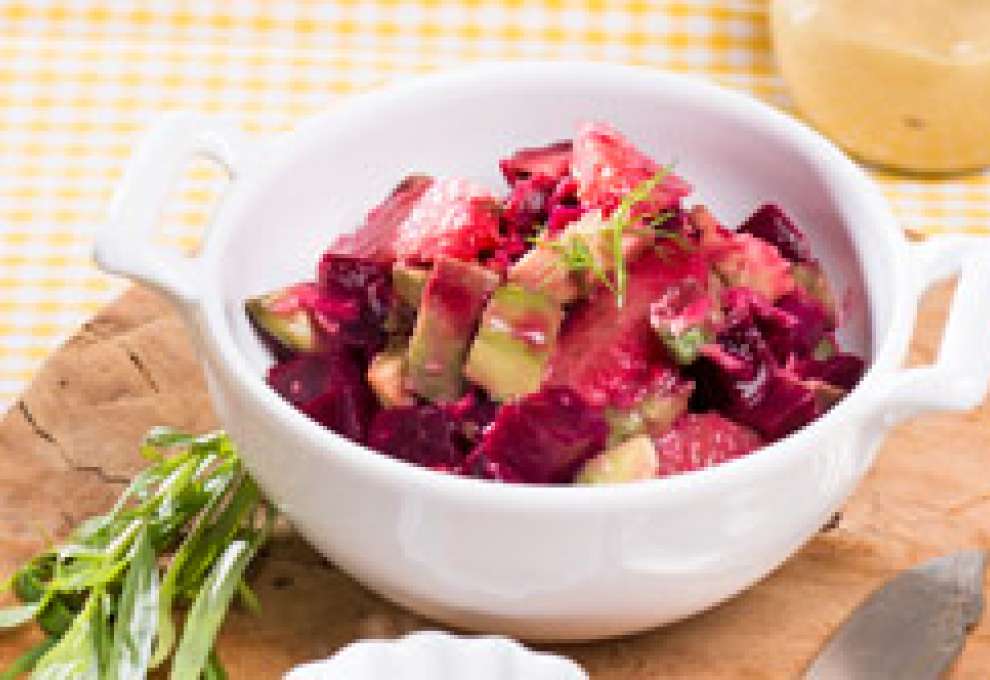 Rote Rüben-Avocado-Salat » herzhafte Gerichte &amp; Speisen