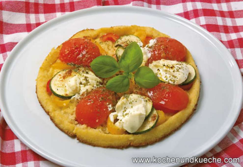 Bild zu: Maispizza