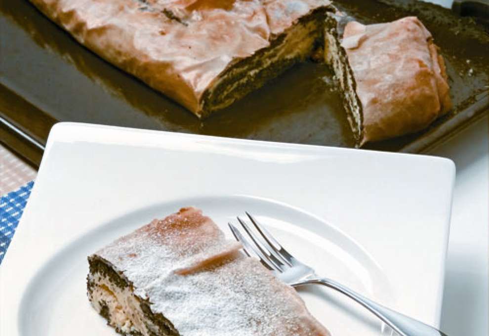 Mohn-Topfenstrudel » herzhafte Gerichte &amp; Speisen