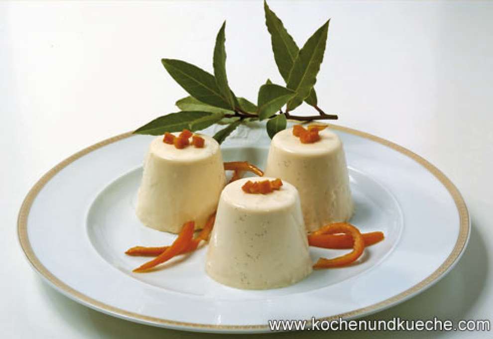 Panna cotta mit Rum