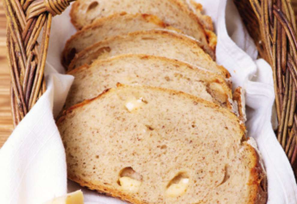 Dinkel-Parmesan-Brot