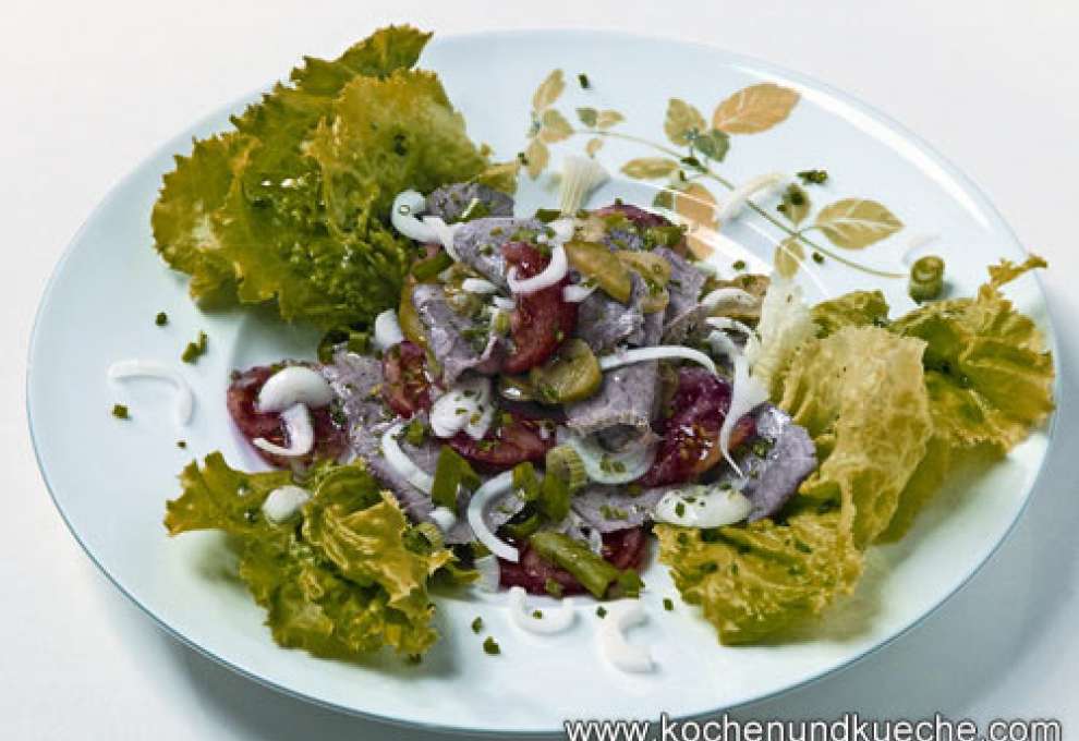 Rindfleisch-Salat » herzhafte Gerichte &amp; Speisen