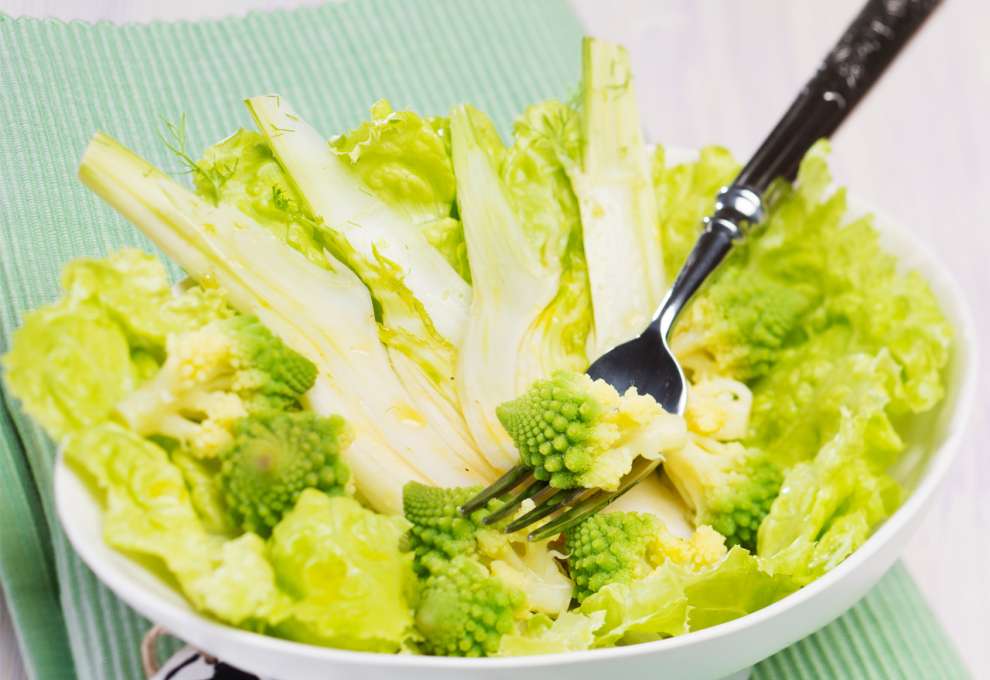 Romanesco-Fenchel-Salat