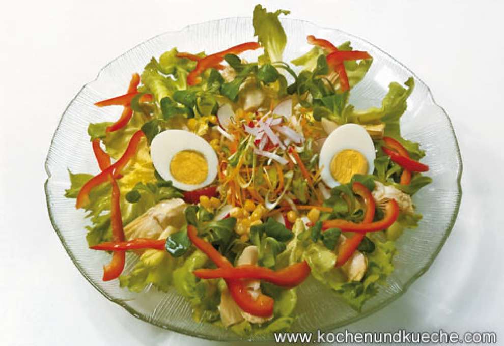 Bild zu: Bunter Salat 