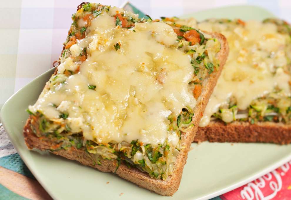 Vegetarischer Toast