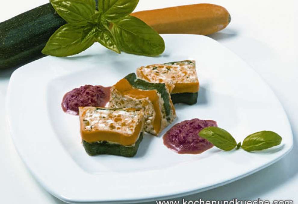 Zucchini-Terrine » herzhafte Gerichte &amp; Speisen