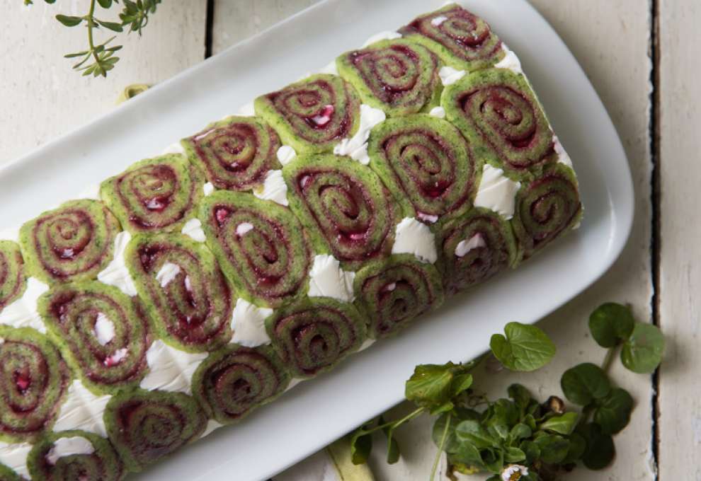 Süße Schafkäseterrine