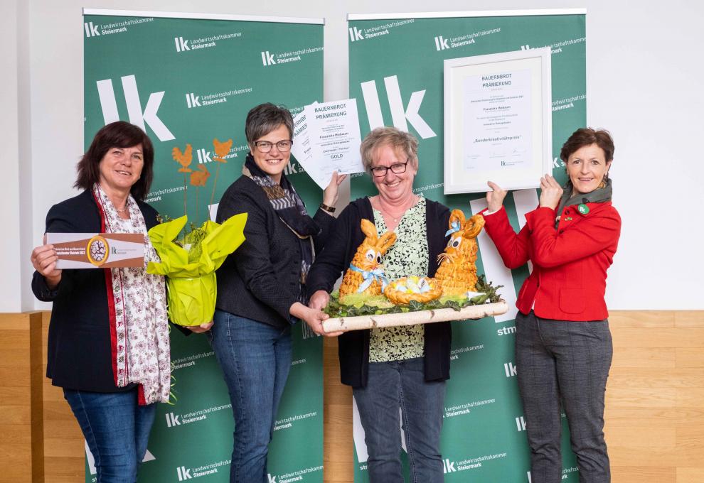 Landesprämierung Osterbrot 2022, Siegerin Kreativitätspreis