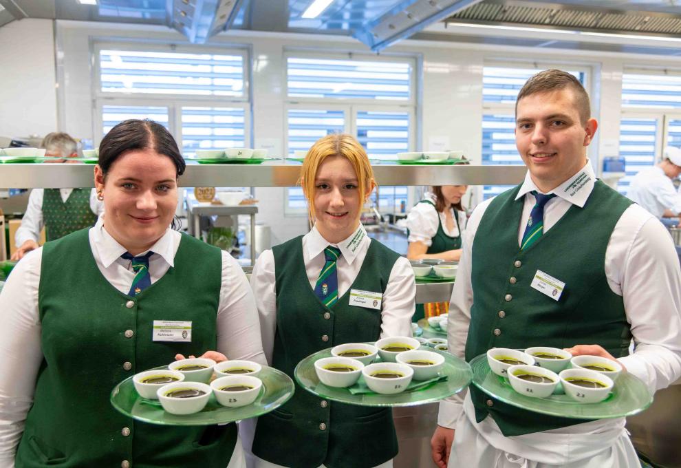 Schüler der Landesberufsschule Bad Gleichenberg