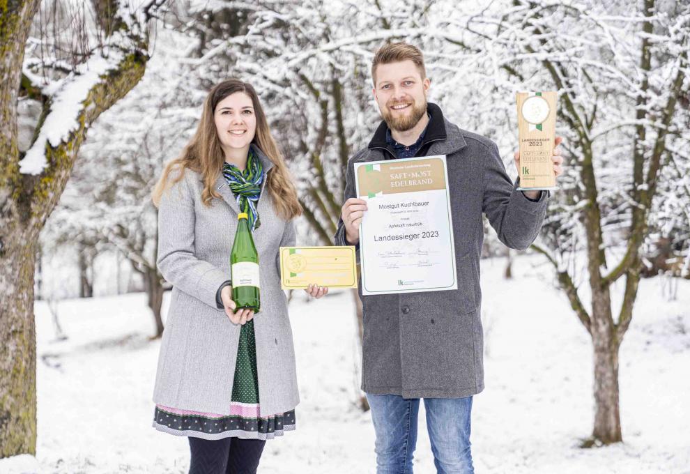 Landessieger Julia und Michael Kuchlbauer 