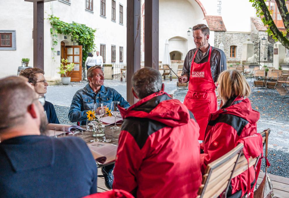 Flache Spieße beim Grillen verwenden