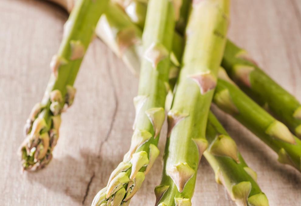 Grüner Spargel