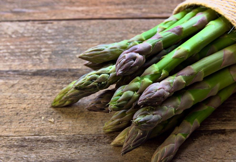Grüner Spargel