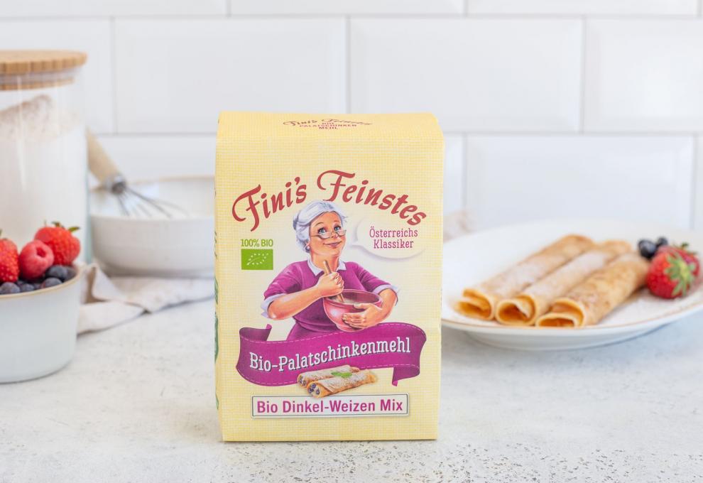 Bio-Palatschinkenmehl von Fini's Feinstes 