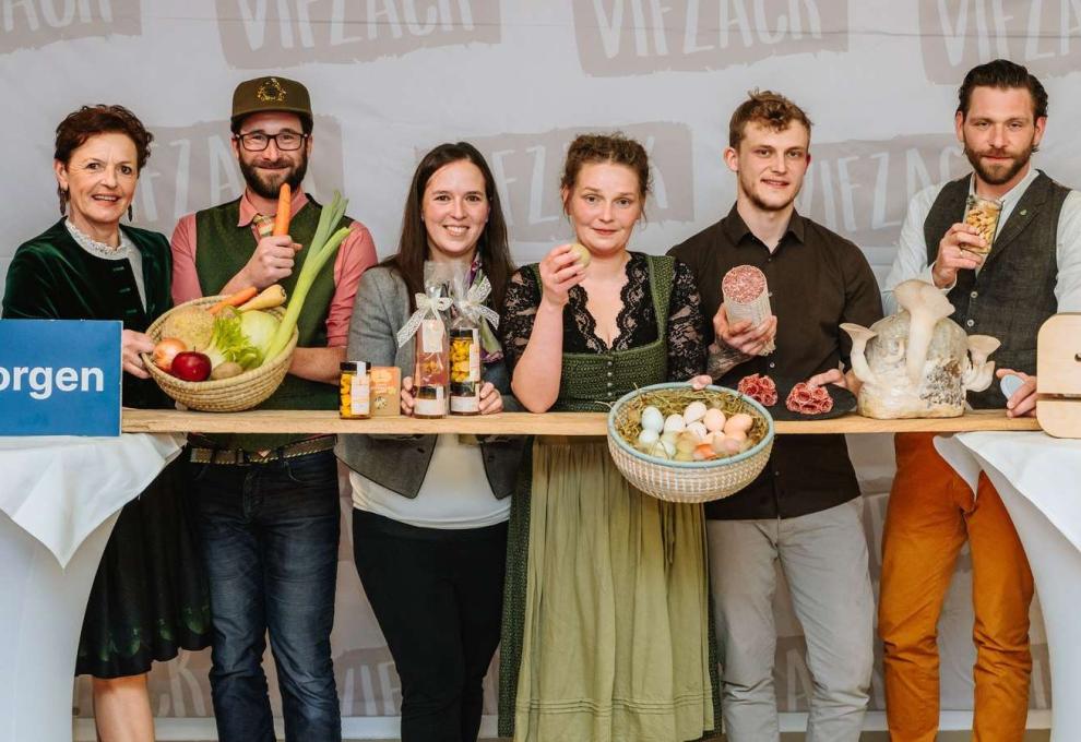 Die Siegerinnen des Innovationspreises Vifzack der Landwirtschaftskammer Steiermark