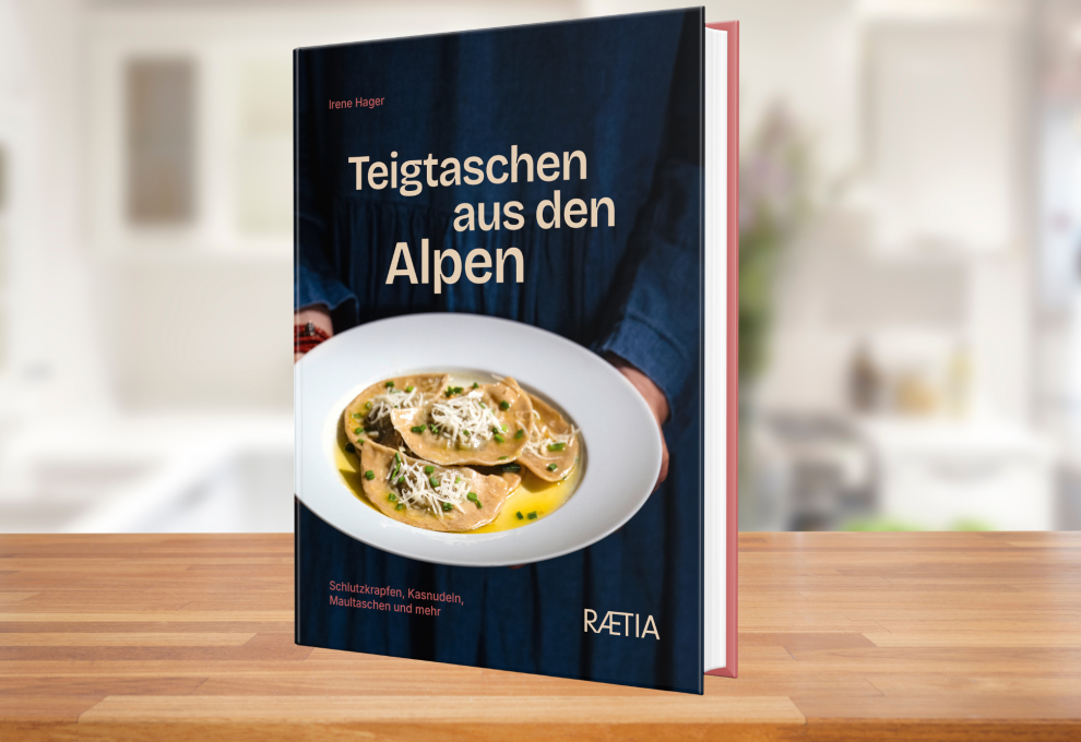 Buchcover Teigtaschen aus den Alpen