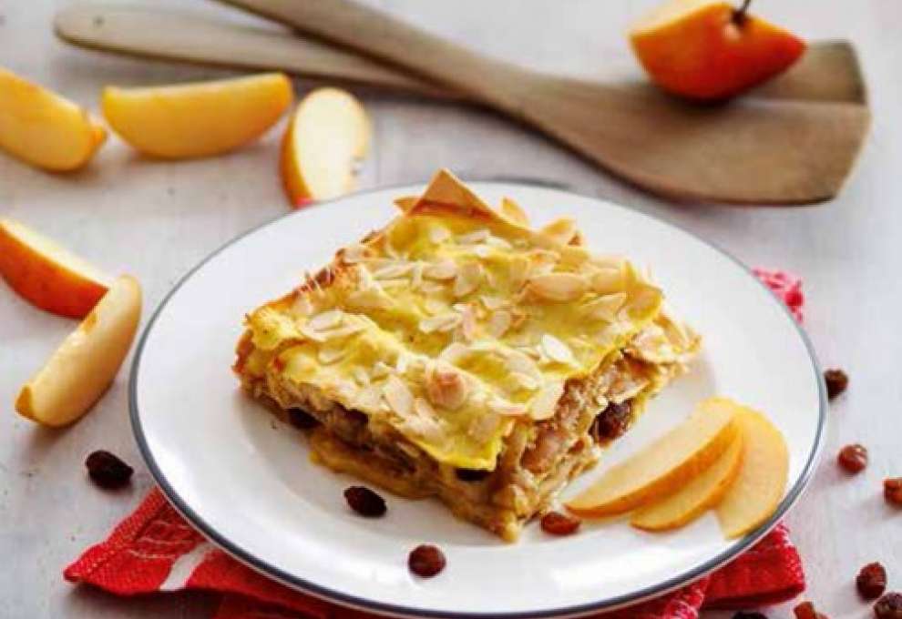 Apfel-Lasagne