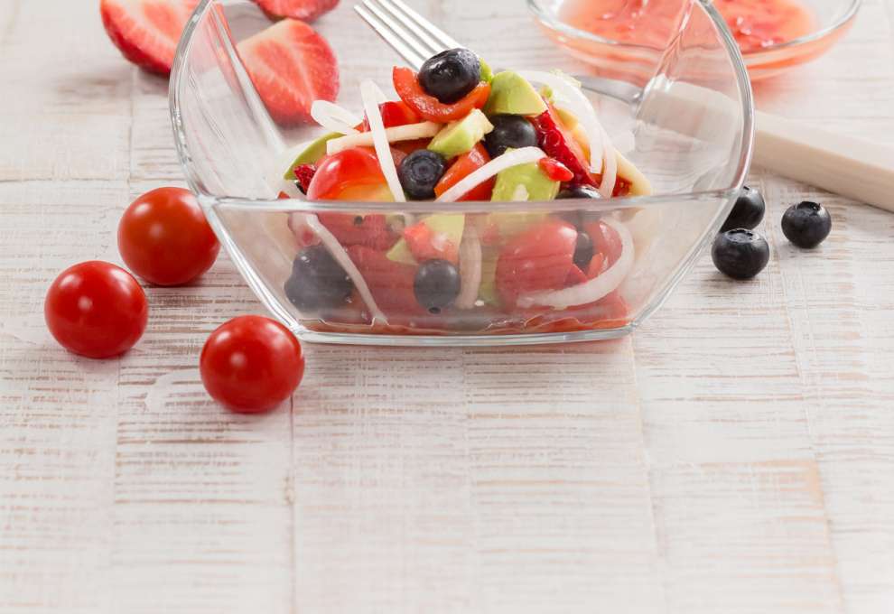 Exotischer Sommersalat