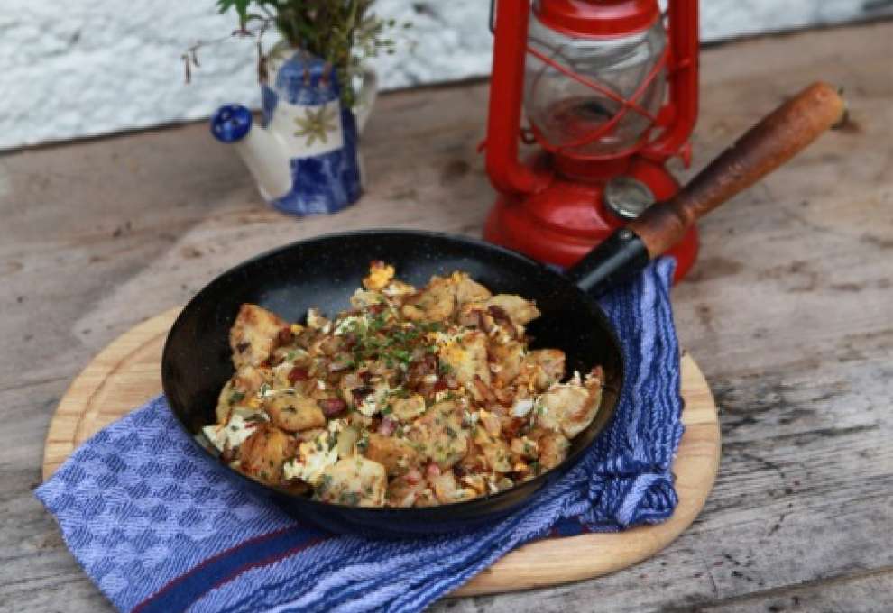 G’reste Knedl (Geröstete Knödel)