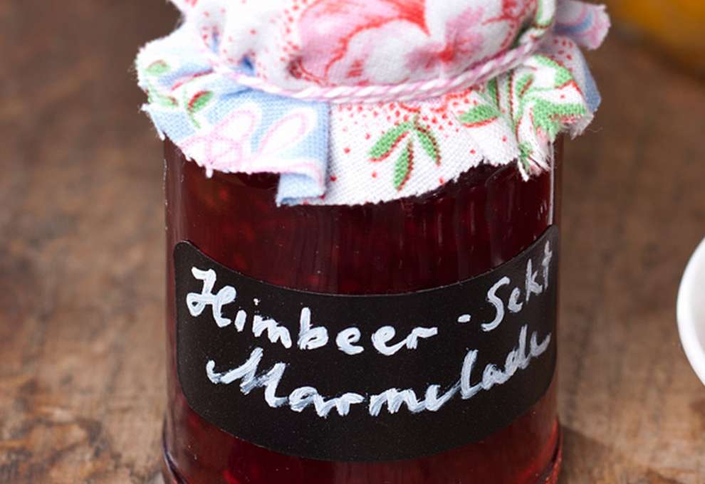 Himbeer-Most-Marmelade