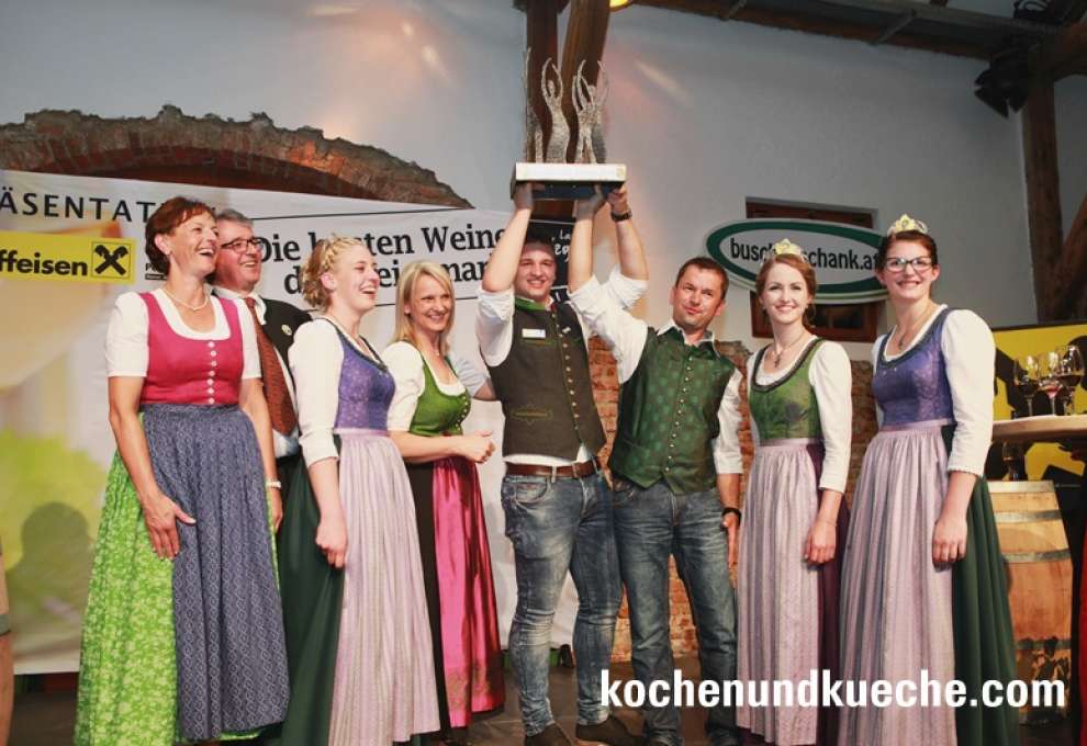 Weigut des Jahres 2016 wurde der Betrieb Adam-Lieleg aus Kranach bei Leutschach