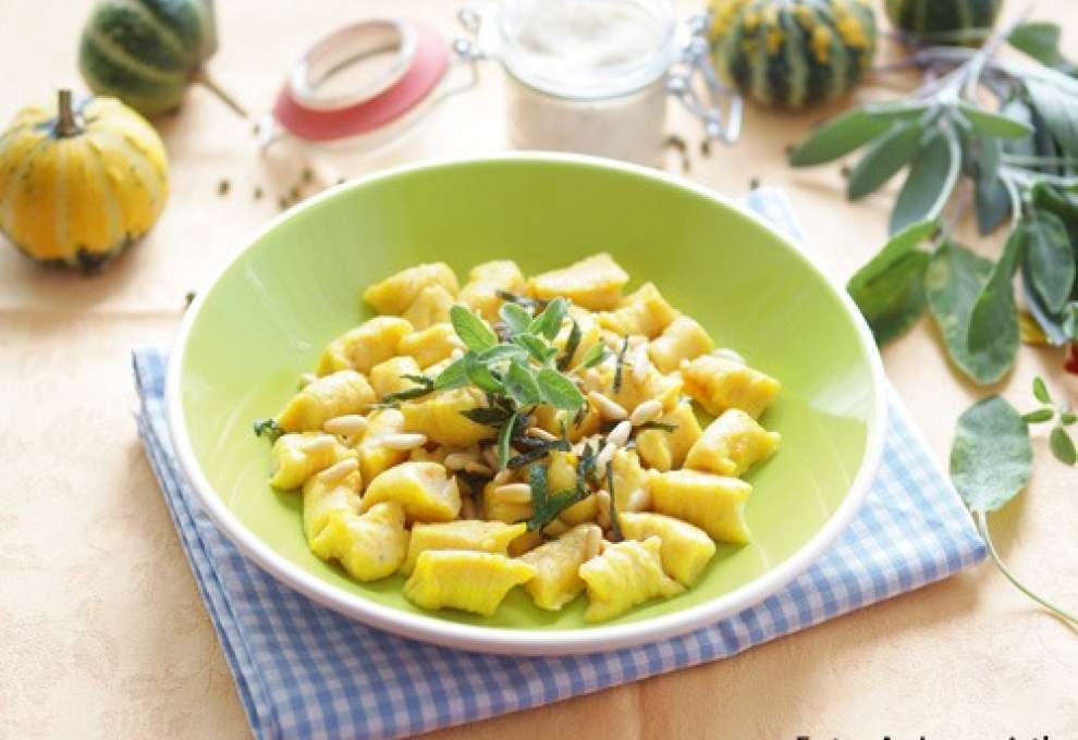 Kürbis Gnocchi