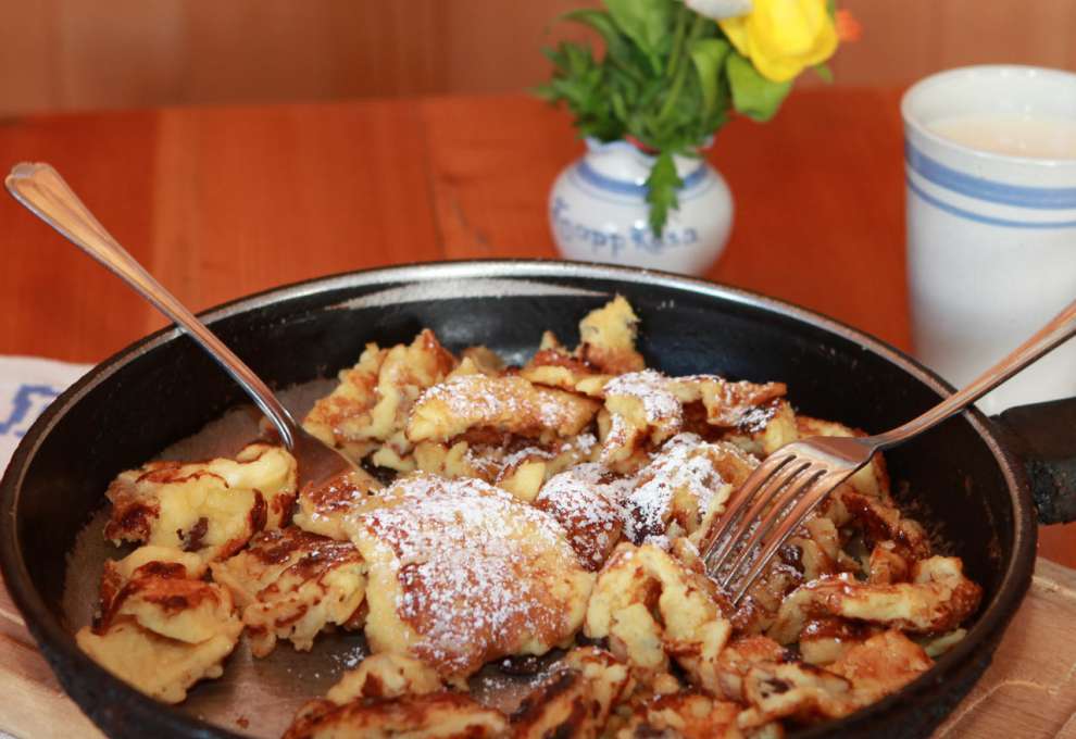 Kaiserschmarren von der Glockner Sennerei Knapp-Kasa