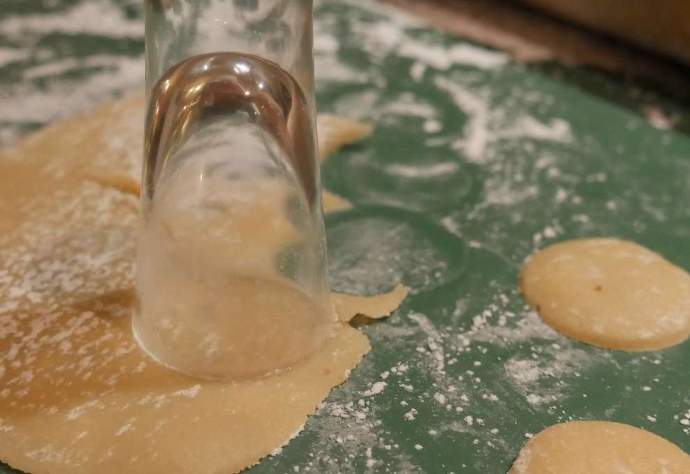 Orangen-Schokoladen-Kekse mit Marzipan selber machen2