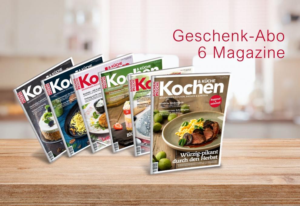 Geschenkabo Kochen & Küche Magazin