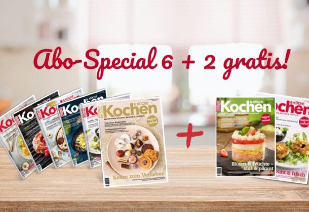 Abo-special 6+2 gratis