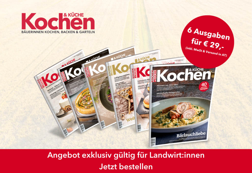Coverbild für das Agrarabo - 6 Ausgaben um 29€