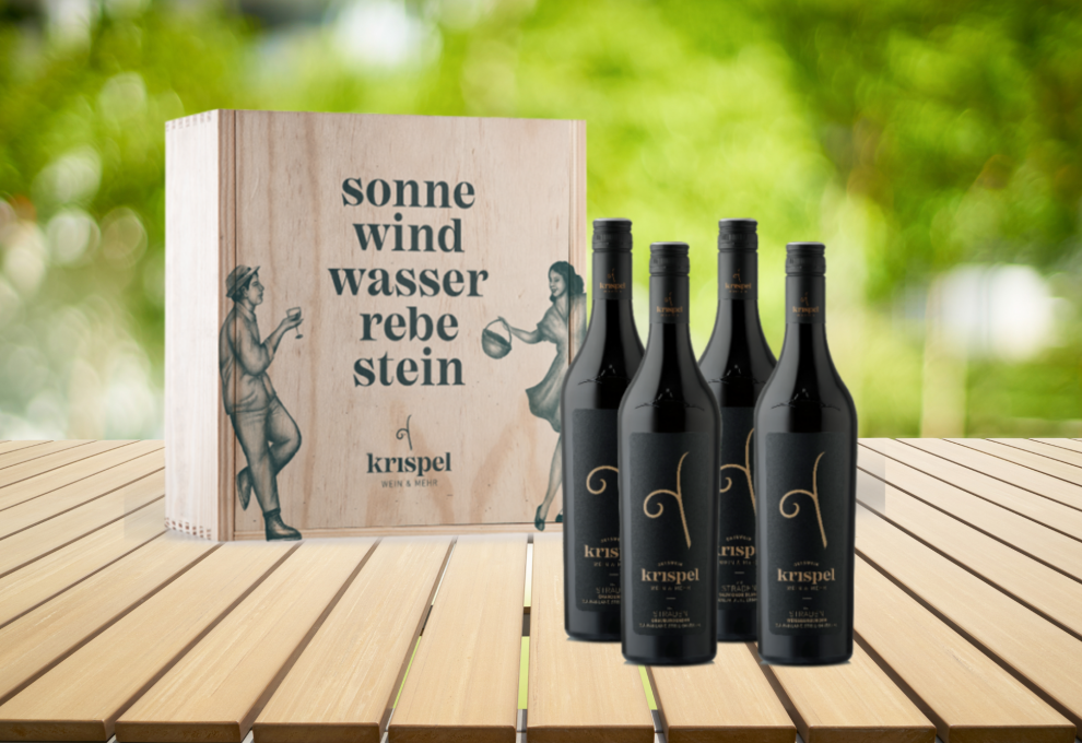 Weingut Krispel Ortwein-Paket mit Holzbox
