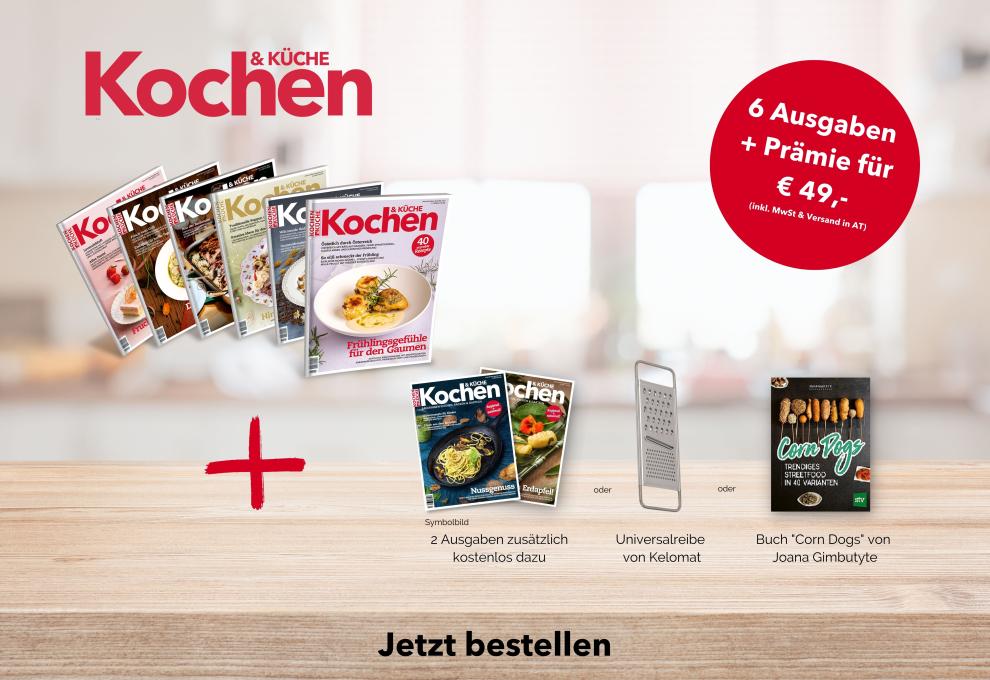 Cover für das Jahresabo plus Symbolbilder der möglichen Prämien 2-26