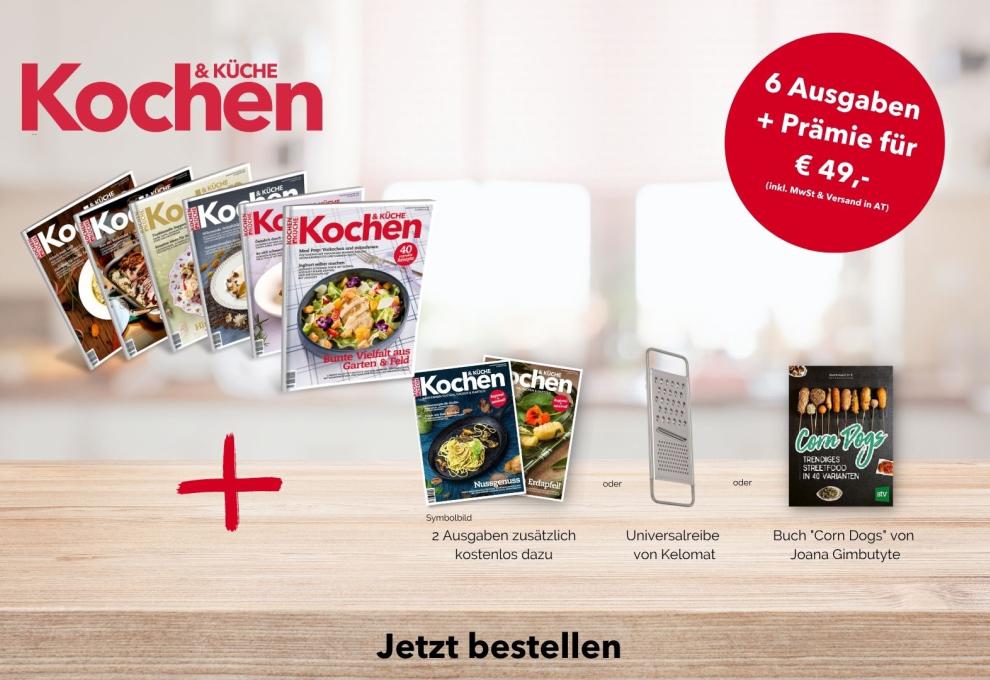Cover für das Jahresabo plus Symbolbilder der möglichen Prämien 3-26
