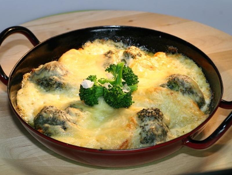 Brokkoli-Brot-Auflauf 