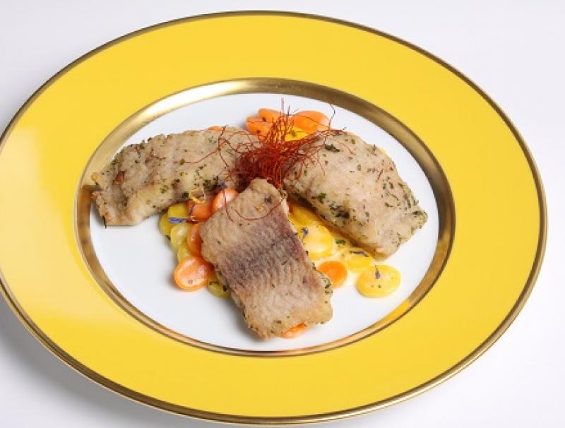 Gebratenes Karpfenfilet