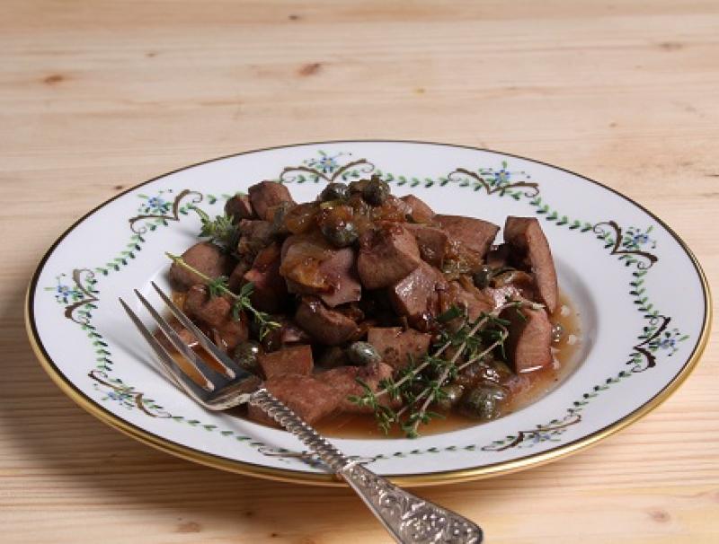 Geröstete Schweinsnieren