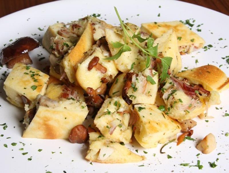 Speck-Pilz-Schmarren 