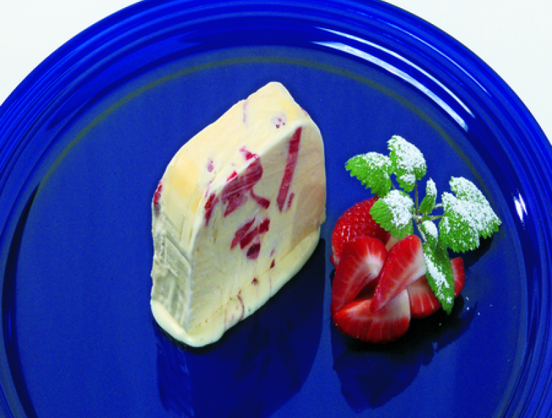 Erdbeer-Topfen-Terrine » herzhafte Gerichte &amp; Speisen