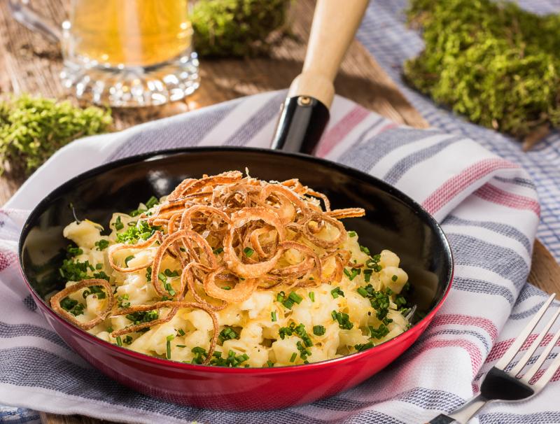 Laktosearme Käsespätzle