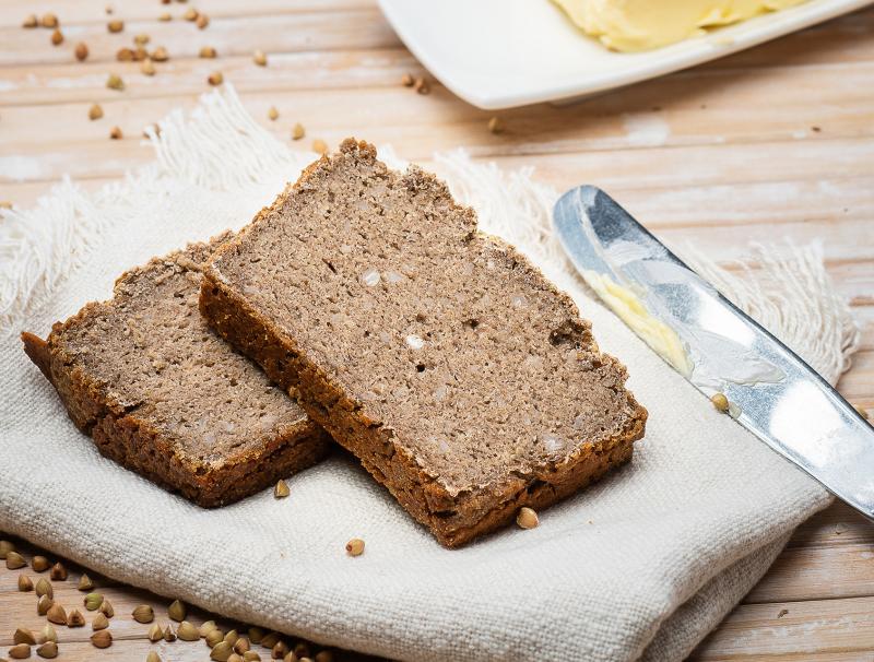 Buchweizenbrot mit Natursauerteig 