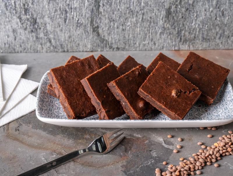 Linsenbrownies