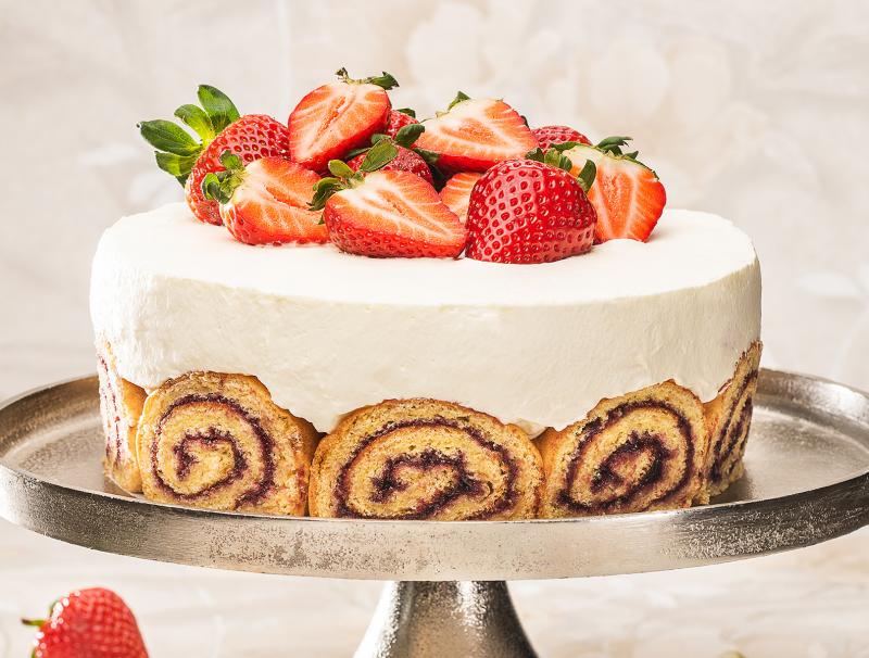 Erdbeertorte Charlotte