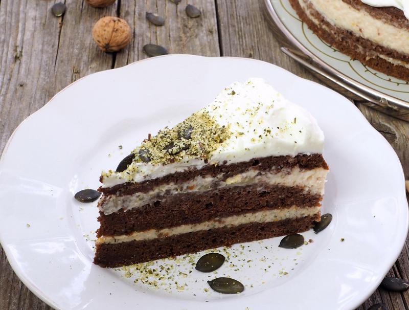 Herbstliche Erntetorte
