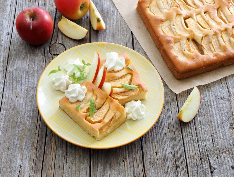 Schneller Apfelbecherkuchen